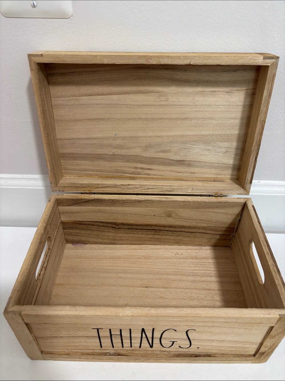 Rae Dunn Rustic “STUFF” & THINGS Storage Box’s - Picture 10 of 10